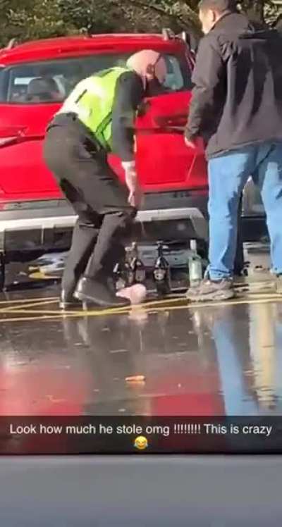 Using your kid to steal alcohol