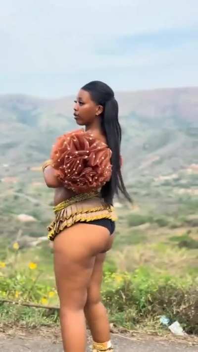 Fat ass, pretty face.