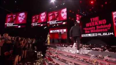 (THROWBACK) The Weeknd received his award by the Late Great Prince. R.I.P.