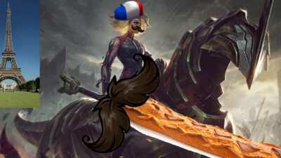 Biséxuélle Iconé Lé Réllé on her way to end the Frénch Révélétion 😍 é