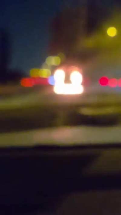 Van on N7 eastbound today