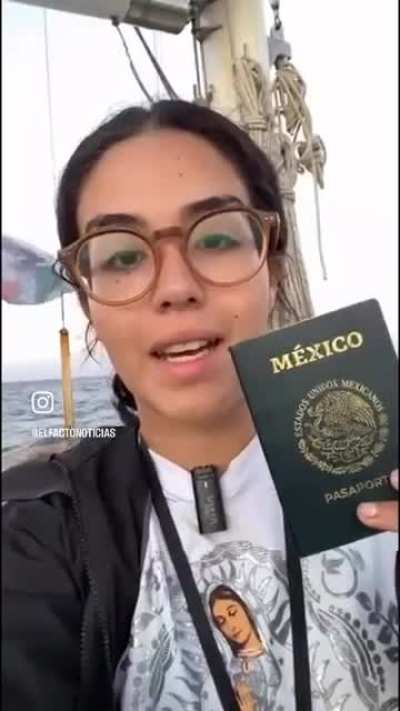 Mexicana que fue interceptada en Israel