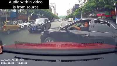 WCGW pouting at the guy you just cut off instead of the road