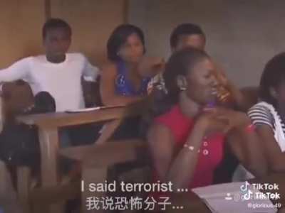 African mum mode engaged