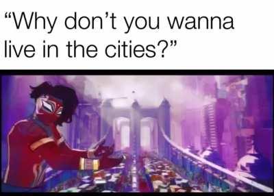 Urban areas are overrated