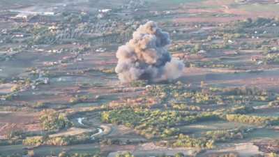 FAB-3000 explosion on Solena River bridge in Dnipropetrovsk Oblast