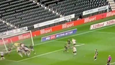 Should have scored from there!