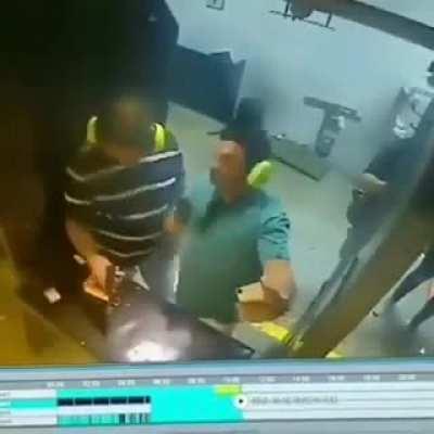 Hey Barney, lemme put this to your head for a selfie. It'll be a blast !