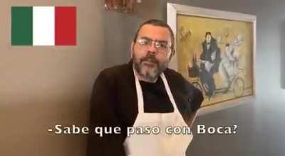 Disculpe...sabe que pasó con boca?