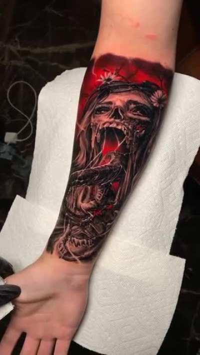 My noonwraith tattoo by Jake Ross