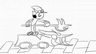 Regular Show x Deltarune - Animation Test (Yes I voiced all the characters)