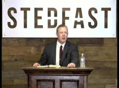 Christian preacher says that 