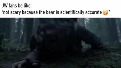 The bear needs scales obviously!