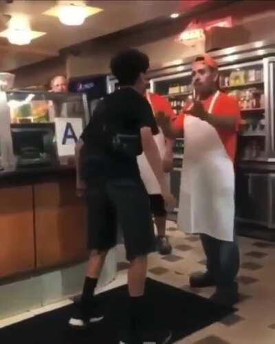 He wants to be touched real hard 😏