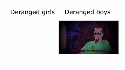 Boys vs Girls usual meme.