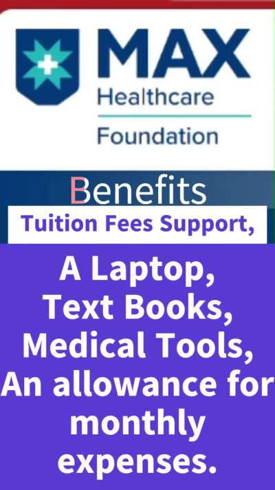 Scholarship for Medical Students 🔥 Tuition fees support, A laptop, medical tools & an allowance for monthly expenses.