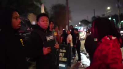 Jack Tv Fight, guy presses security guard and gets messed over