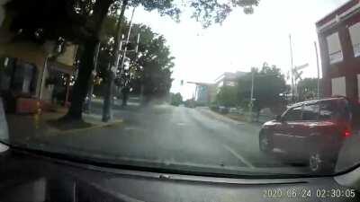 This truck ruined my day real quick