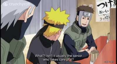 Slick talker Kakashi