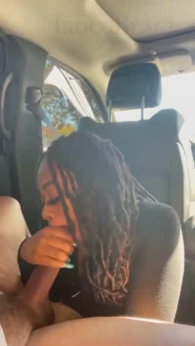 Hooking Her Man Up With Some Sloppy Head