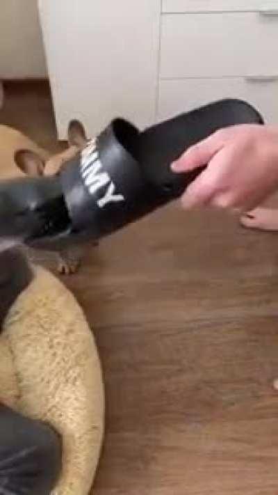 No no I don't eat it again