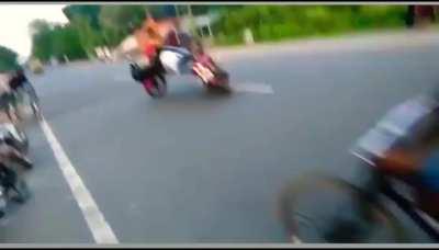 Some people just don't know when to stoppie...