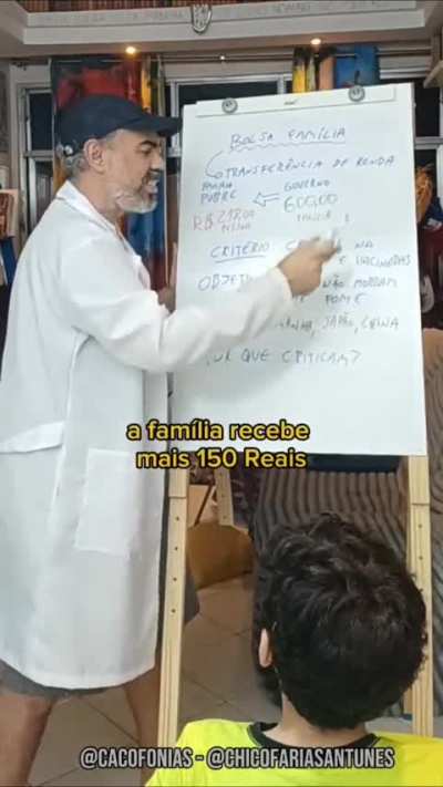 O Bolsa Famílias existe desde o primeiro governo Lula e é estudado e admirado no mundo inteiro, mas muito criticado no próprio Brasil. É tanta fake news e tanta desinformação que o que mais tem é gente usando o programa pra dar vazão aos seus preconceitos