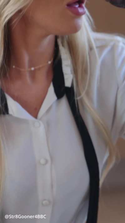 Got exactly inches she wanted