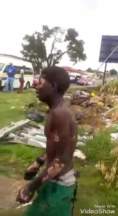 this dude really be climbing tho