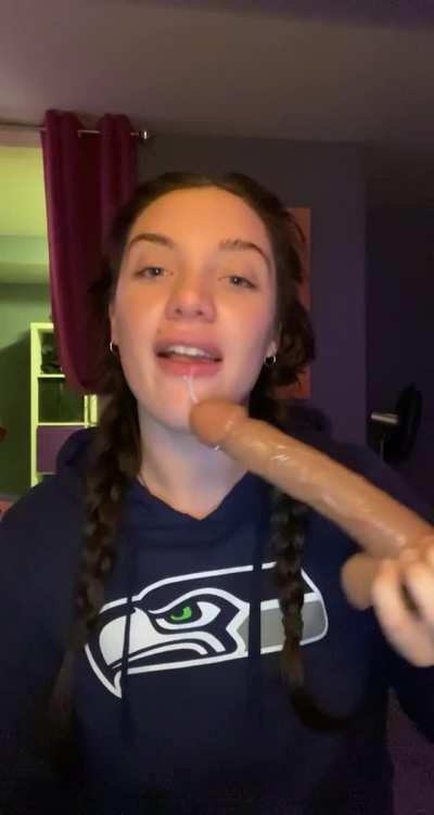 To celebrate the Seahawks making the playoffs [OC]