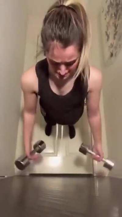 What position exactly is she in tho