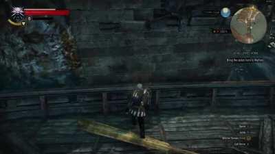 [Witcher 3] A witcher must perfect the art of diving