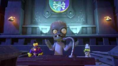 Zomboss is tired of seeing among us memes