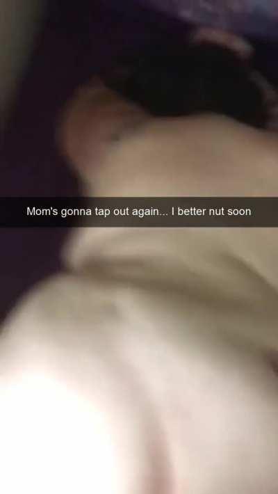 Son (22) makes mom (39) tap out after confronting her about incest porn on her computer