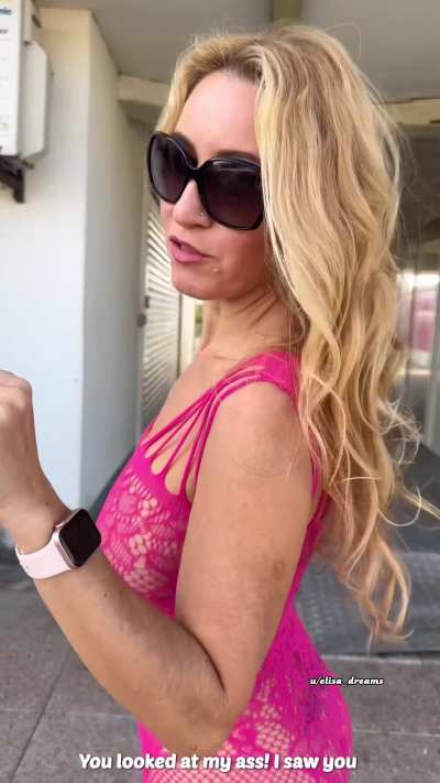 Am I desirable in this pink jumpsuit?