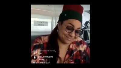 Trish watching the recent podcast, getting ready to end AB's career and/or life on Monday: