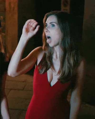Alison Brie wants to empty your balls onto her cute face