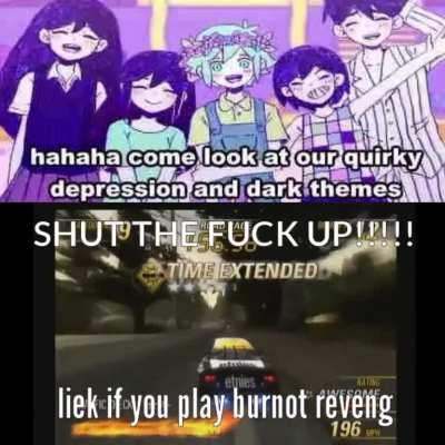 like if you play burnout revenge