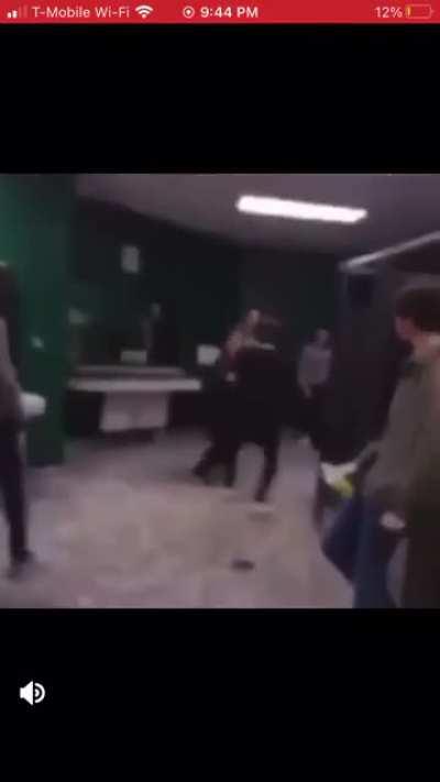 Slamee suffered a fractured skull