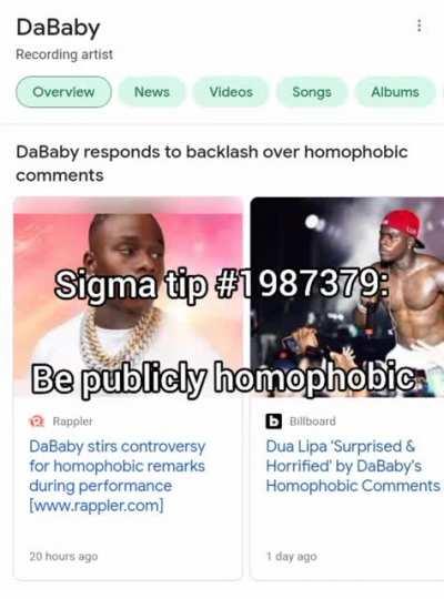 Famous rapper DaBaby do be grinding