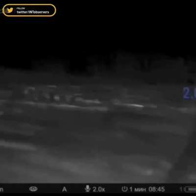 Ukrainian sniper eliminate several Russian soldiers. Date/location withheld