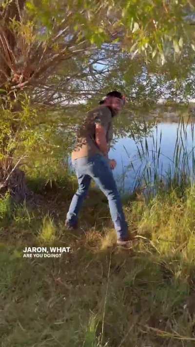 Why is the whole in the peanut butter so small