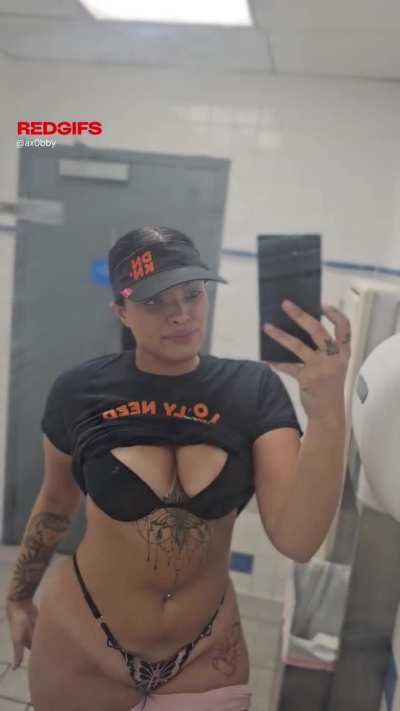 If only I could take your coffee order dressed like this