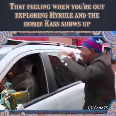 Nothing better than randomly finding Kass while exploring. 🎶🎵