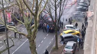 Adalbertsteinweg Gegenprotest