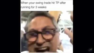 When you see that you hit your TP