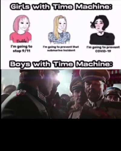 Working on time machine