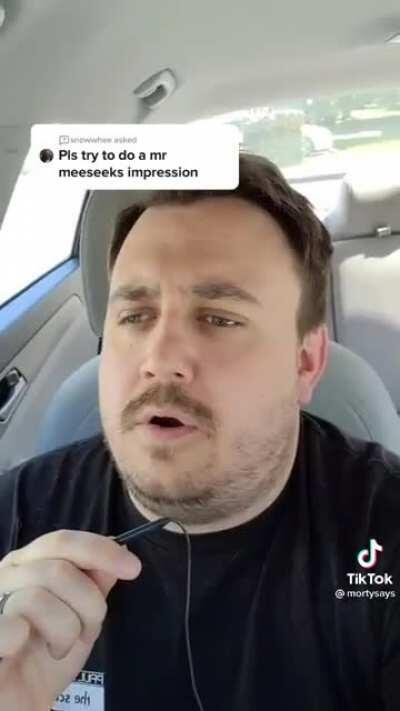 Mr. Meeseeks Impression