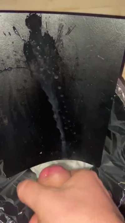 You can hear the force of my cumshot