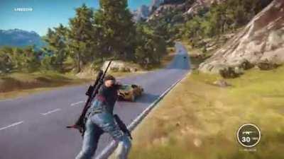 Carjacking victim gets absolutely destroyed.